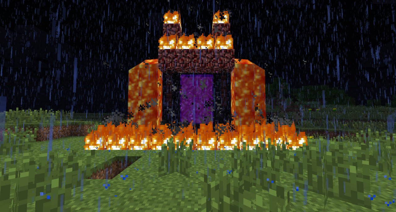 gate to the nether Minecraft Project