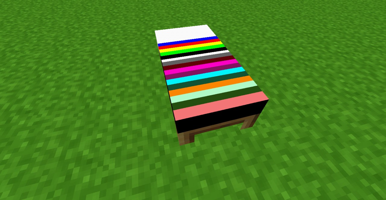 Better Beds (Rainbowish) Minecraft Texture Pack