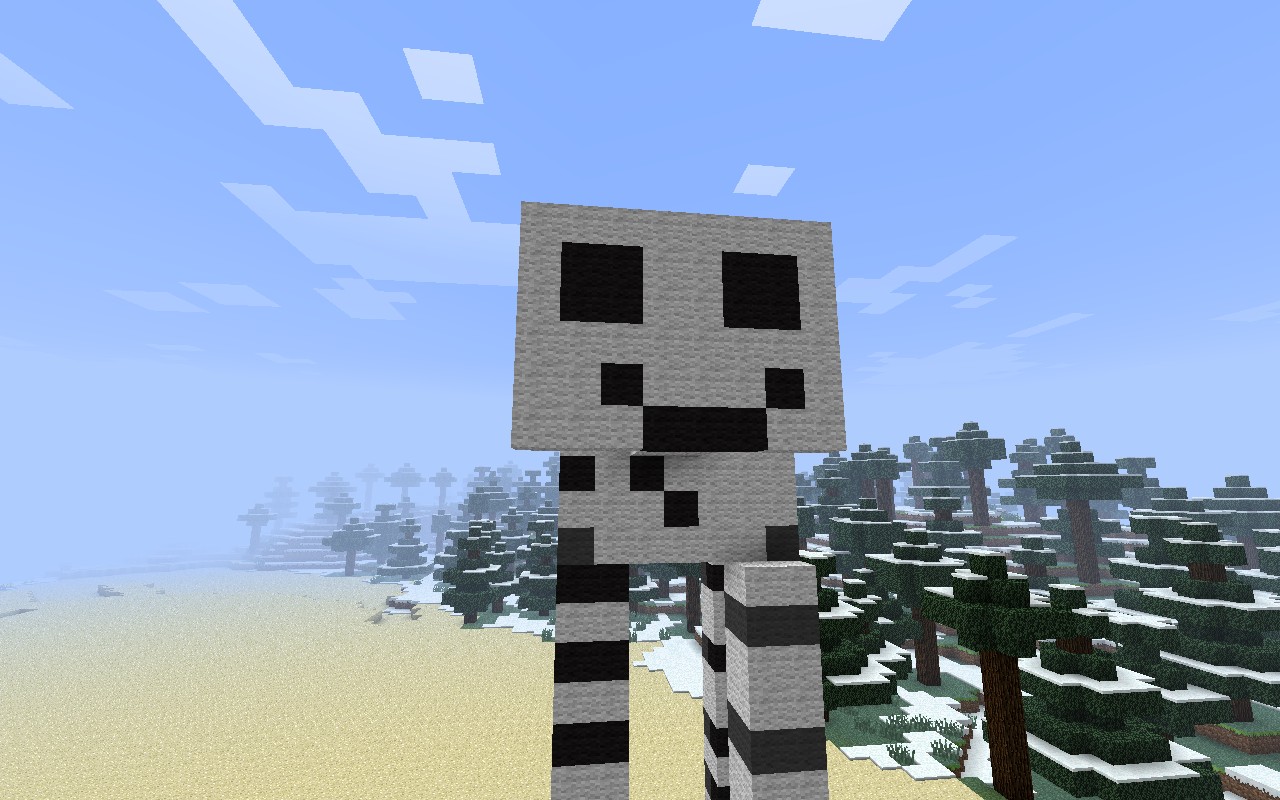 giant zebra Minecraft Project