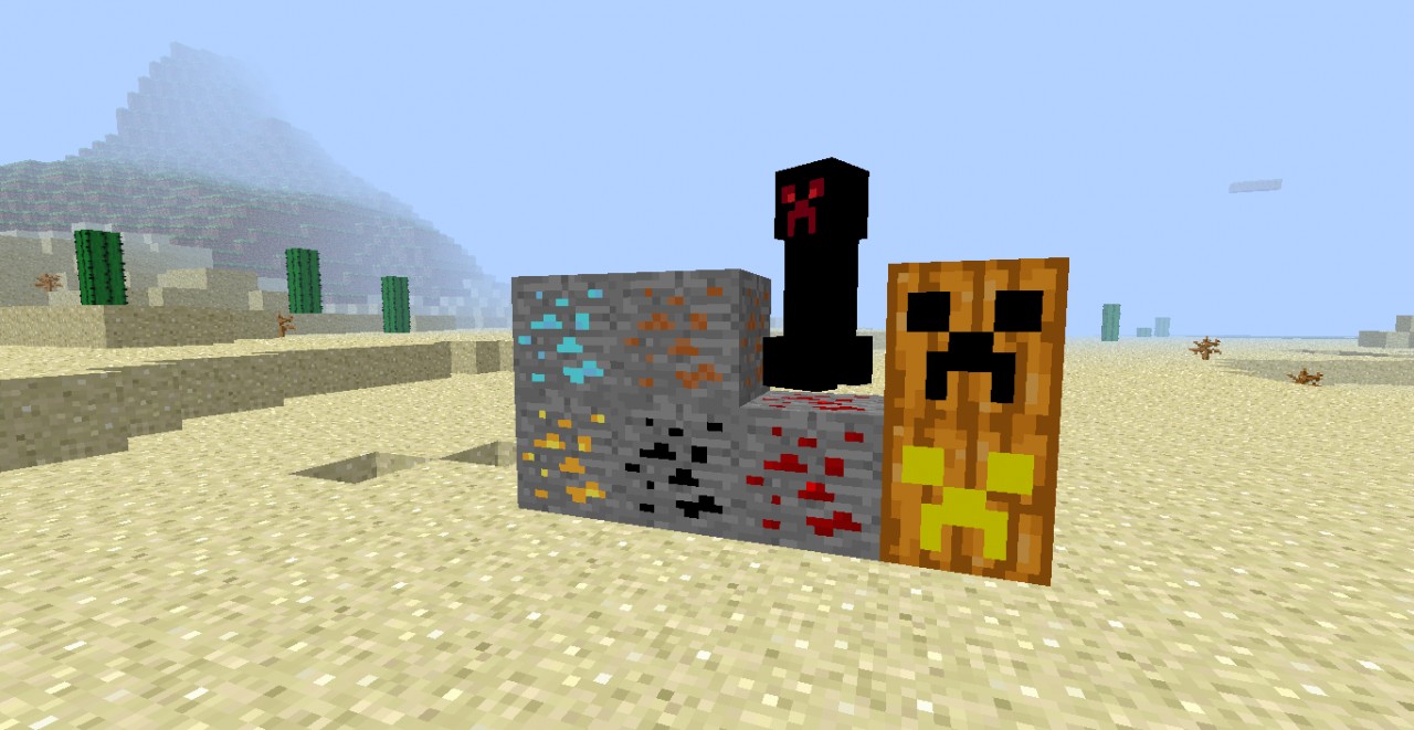 Black Creepers Minecraft Texture Pack