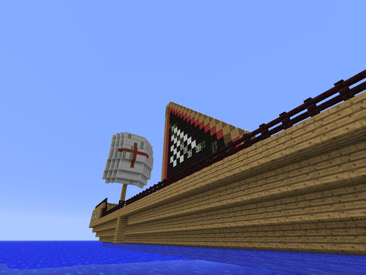 Survival Boat Minecraft Project