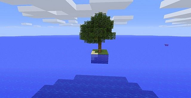 Water island survival Minecraft Project