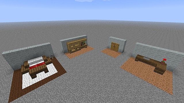 Schlafzimmer bedroom minecraft project