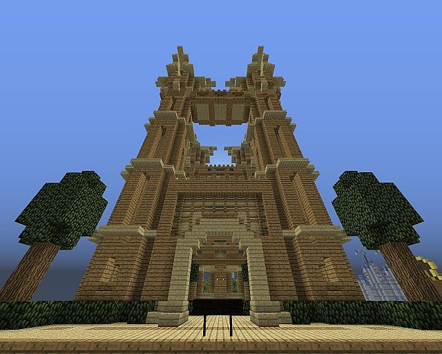 Wooden Castle Minecraft Project