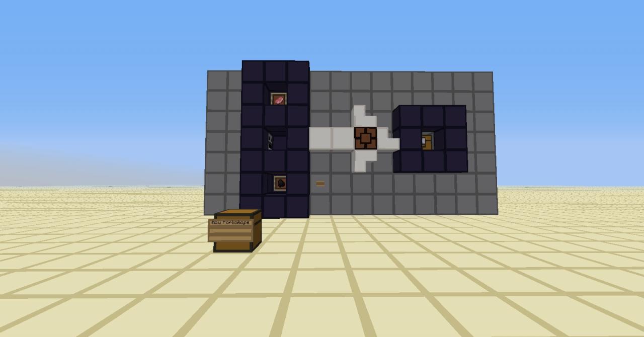 Hopper Furnace Contraption Minecraft Project