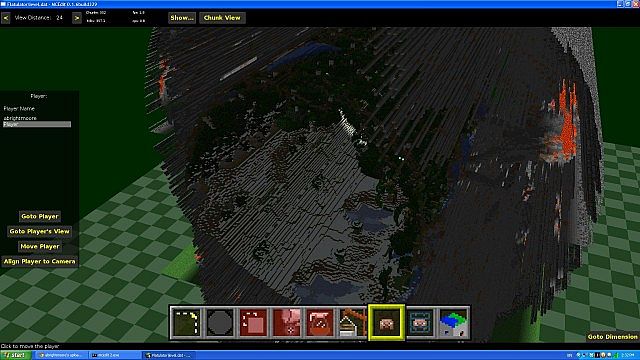 RAMA from Rendezvous with Rama Minecraft Project