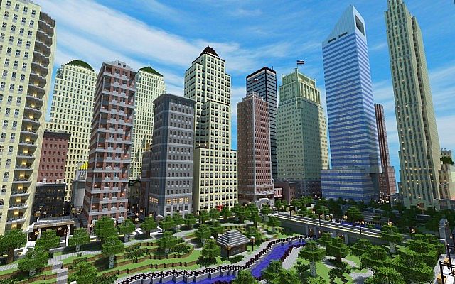 Is It Easier To Build A City On Superflat Is It Easier To Build A City On Superflat