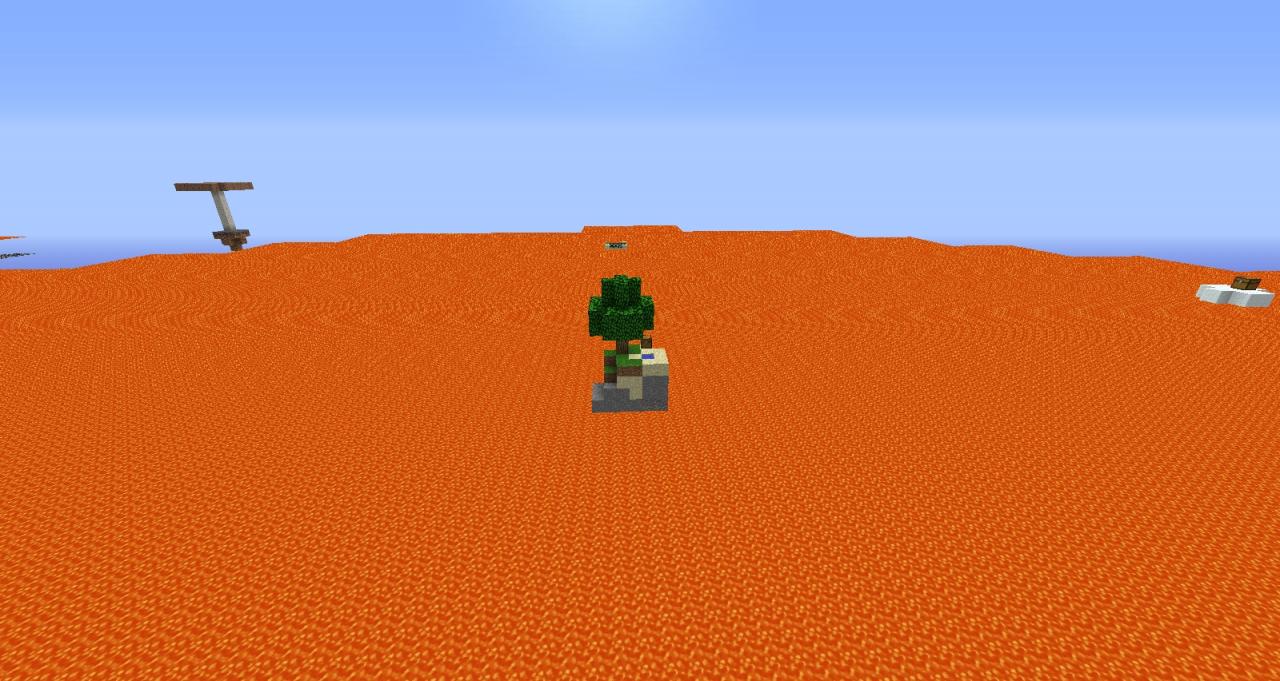 LAVA SURVIVAL [SKYBLOCK & SKYBLOCK WARRIOR] Minecraft Project