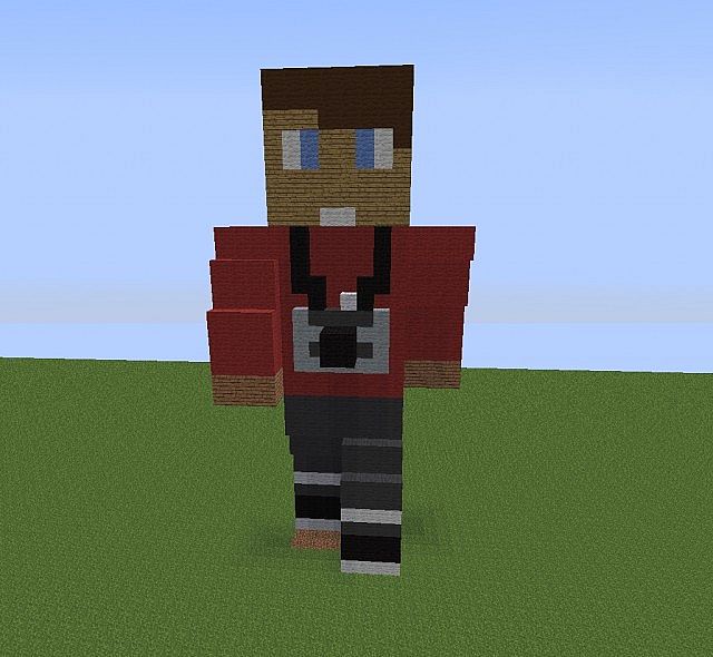 My skin statue Minecraft Project