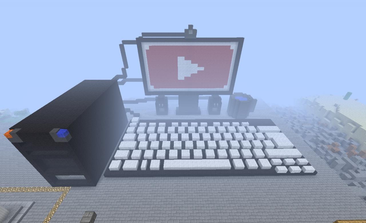 Computer in Minecraft Minecraft Project