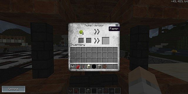 Ticket vending trade!