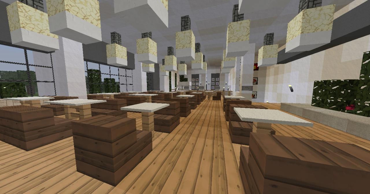  Cafeteria Minecraft Project