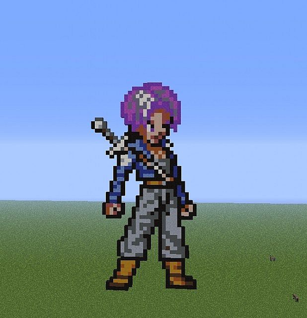 Trunks (Dragonball) Minecraft Project