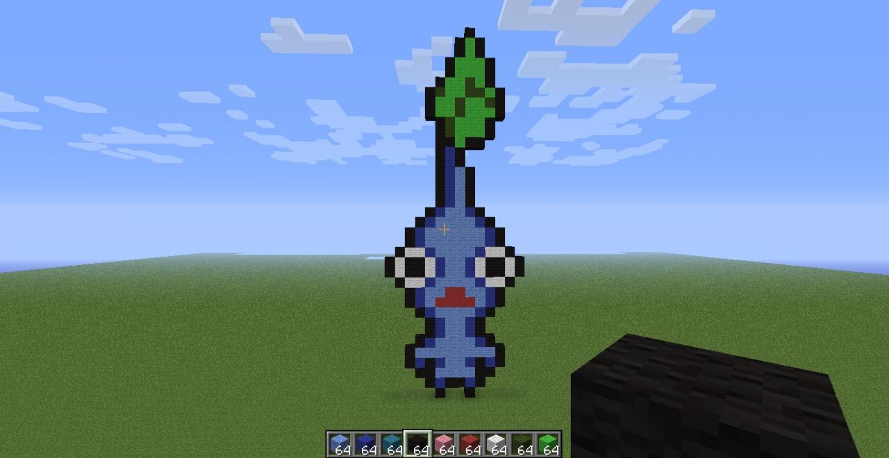 Blue Pikmin Minecraft Project