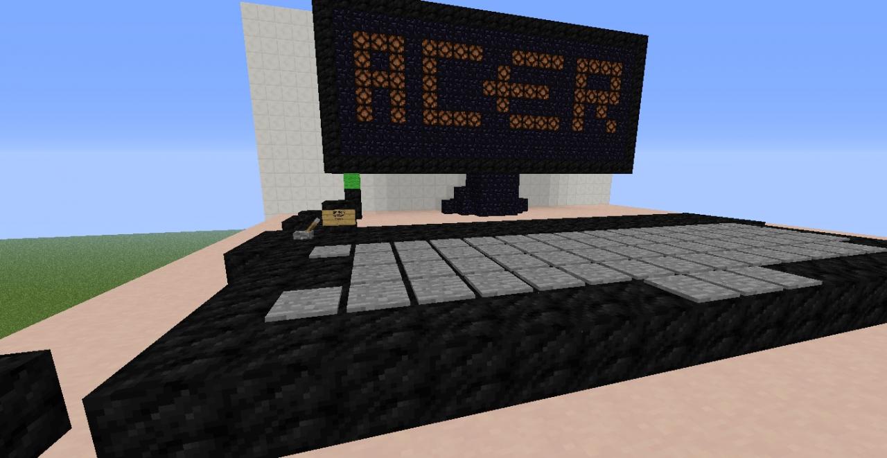 THE ULTIMATE COMPUTER SCREEN!!! Minecraft Project