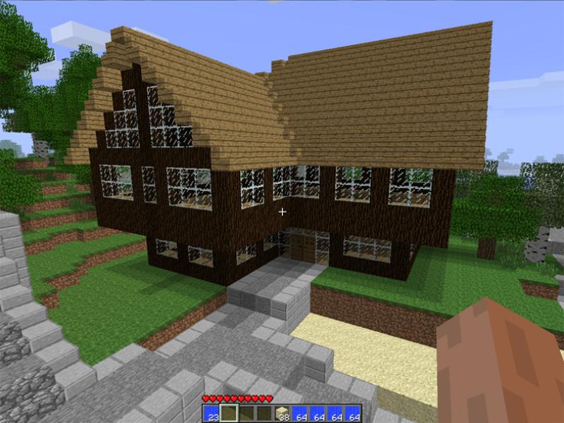 minecraft large village