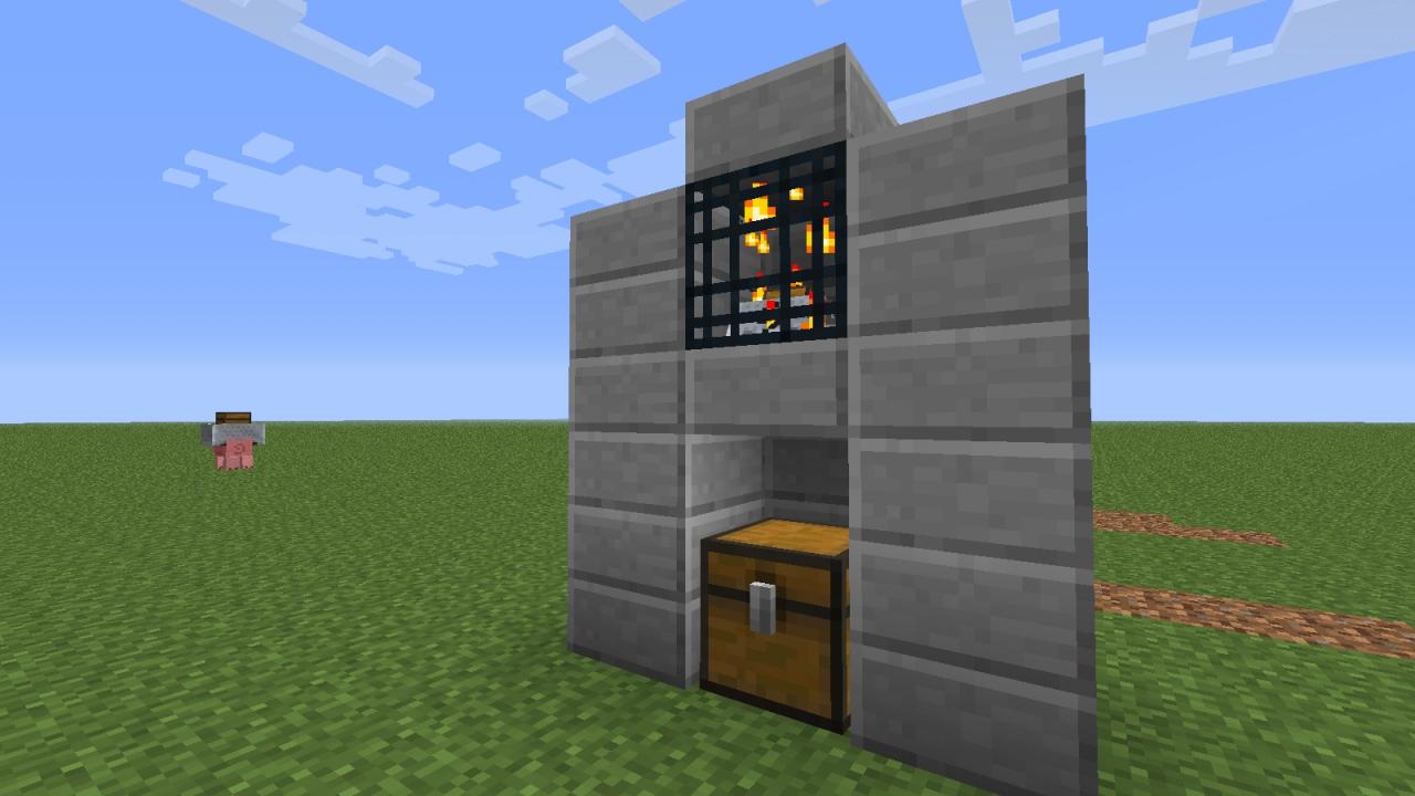 Portable Pig Chest Minecraft Project