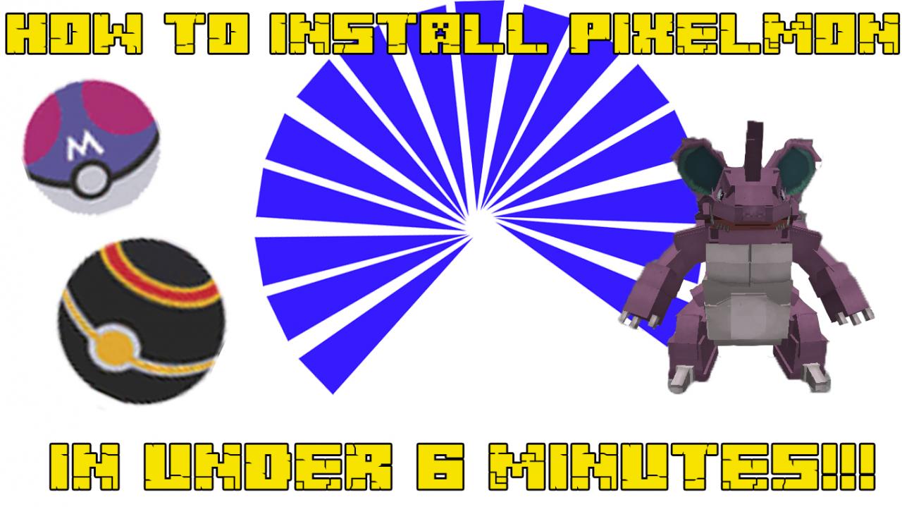 How to install Minecraft Pixelmon in under 6 minutes!!! Minecraft Blog