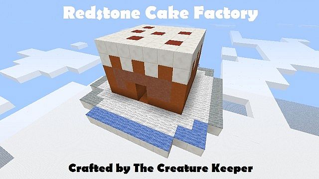 Redstone Cake Factory Monecraft Redstone Cake Factory Monecraft