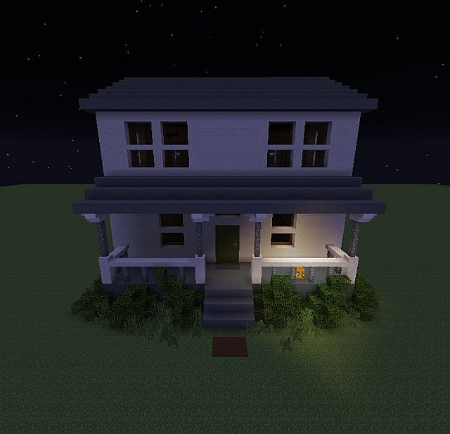 Halloween 1978 Michael Myers house. HAPPY HALLOWEEN. Minecraft Project