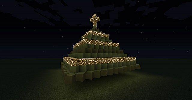 christmas tree decorated with lights only minecraft project christmas tree decorated with lights only minecraft project