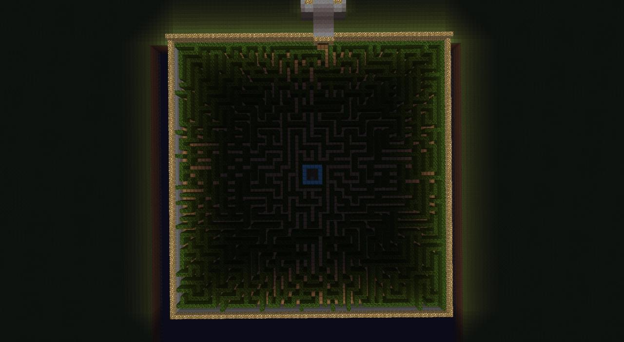 big maze Minecraft Project