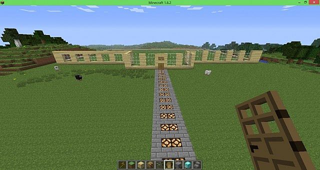 Minecraft HUGE Birchwood Mantion Minecraft Project