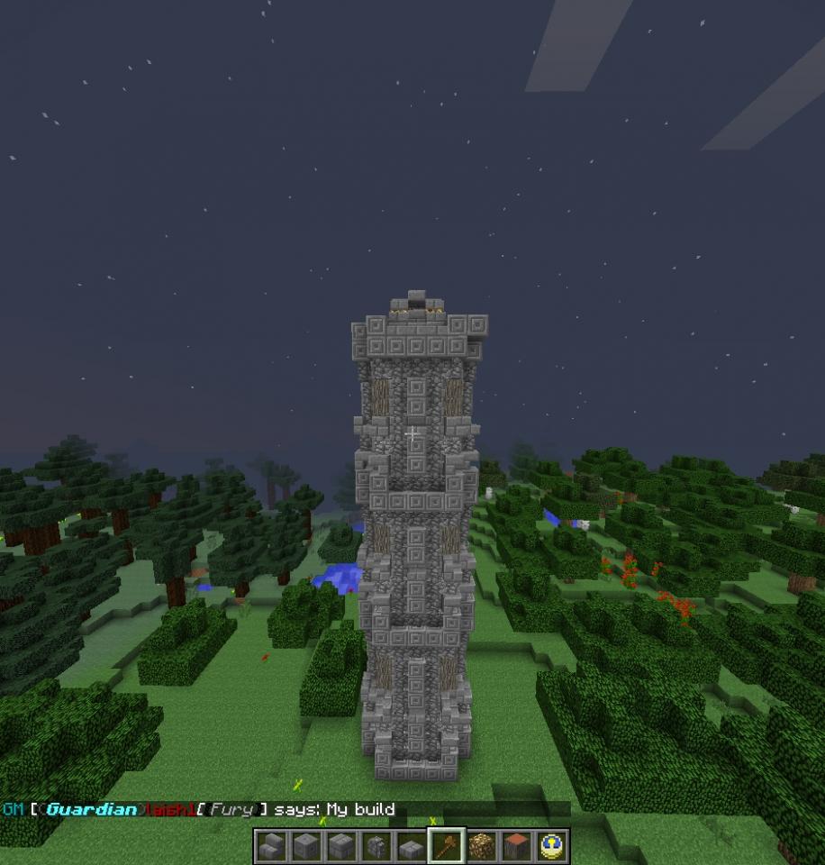 Cool tower Minecraft Project