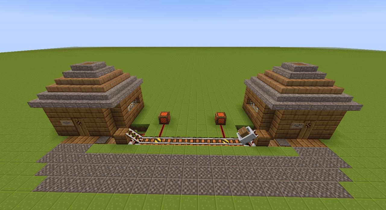 Redstone Mailboxes Minecraft Project