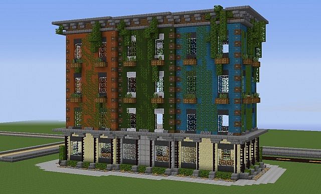 Victorian Row Houses TBN Minecraft Project