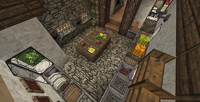 Clay Decorated Room Minecraft Clay Decorated Room Minecraft