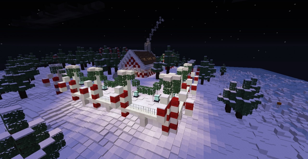 Christmas Village Minecraft Project