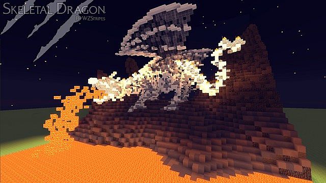 Skeleton Dragon Minecraft Project