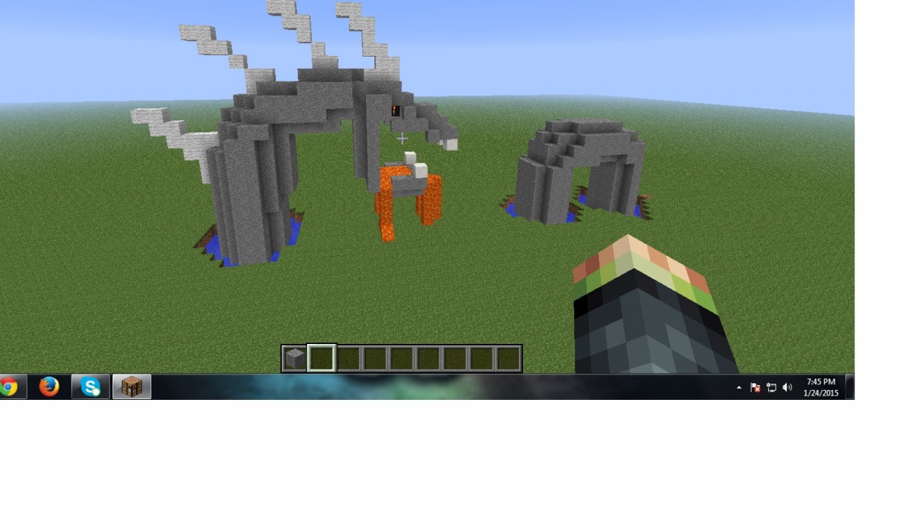 Snake Statue Minecraft Project