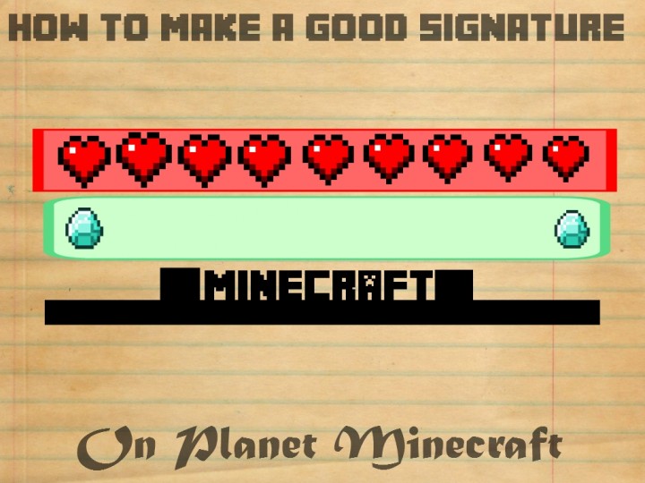 how to make a good signature