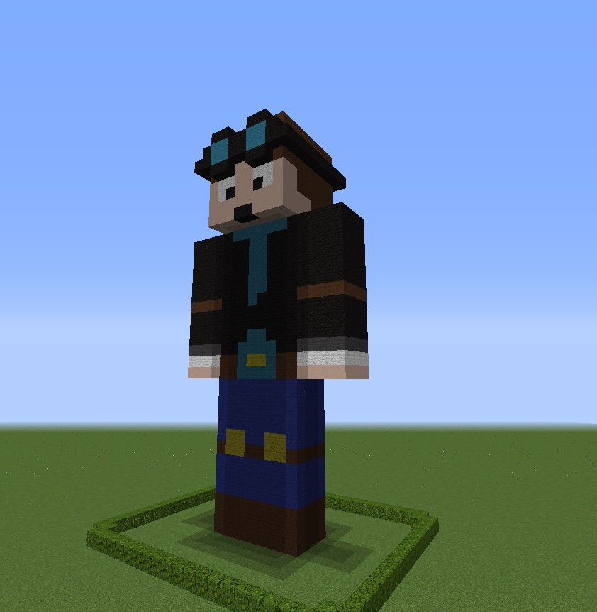 How To Build A DanTDM Skin Statue! Minecraft Blog