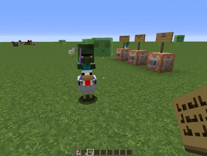 Custom Chicken Jockeys? Minecraft Project