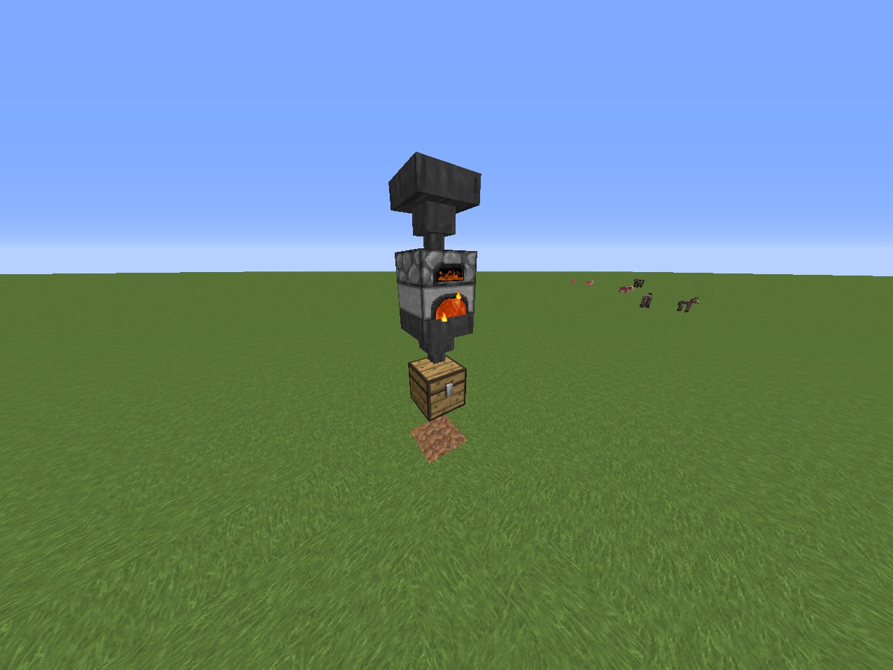 TutorialAutomatic Furnace (vanilla) Minecraft Project