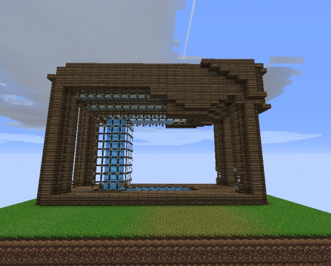 Water Elevator 2 Minecraft Project