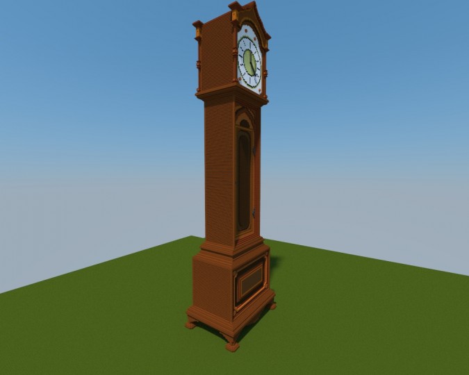 Grandfather Clock Minecraft Project