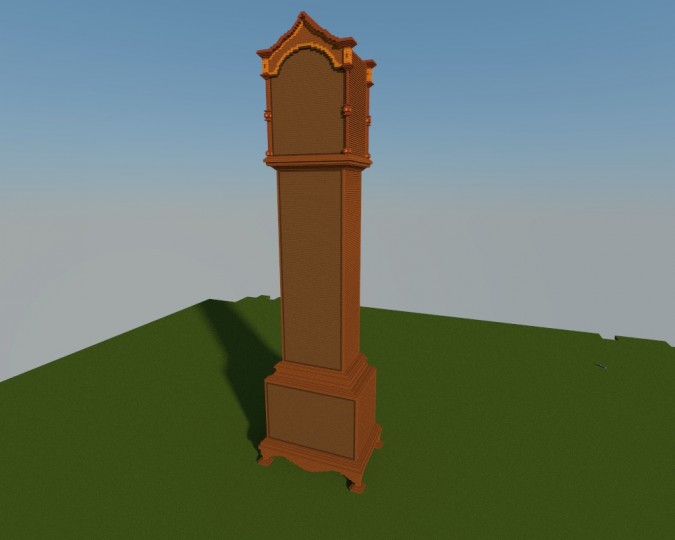Grandfather Clock Minecraft Project