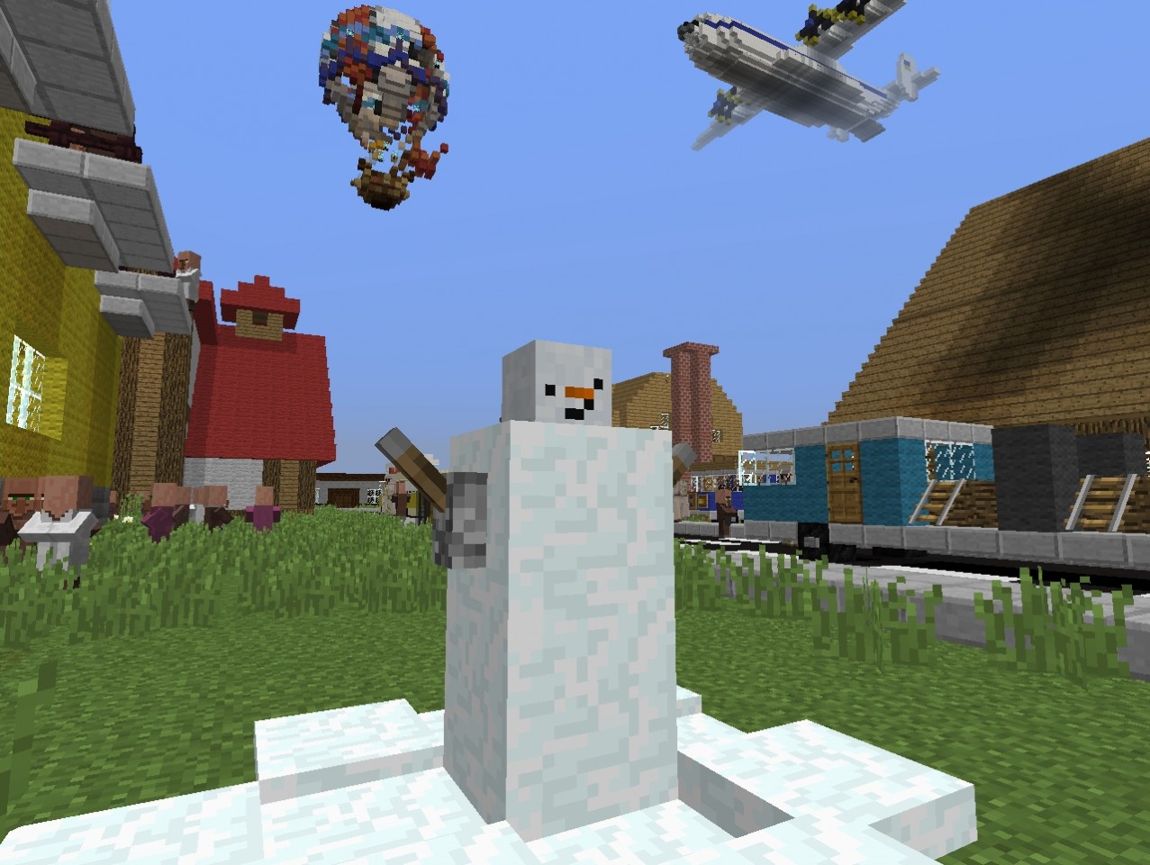 snowman Minecraft Project