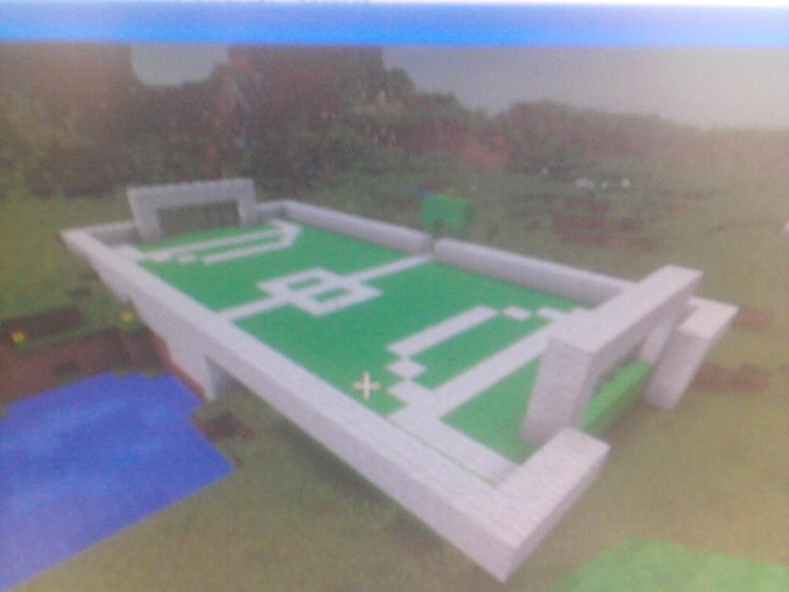Football pitch Minecraft Project