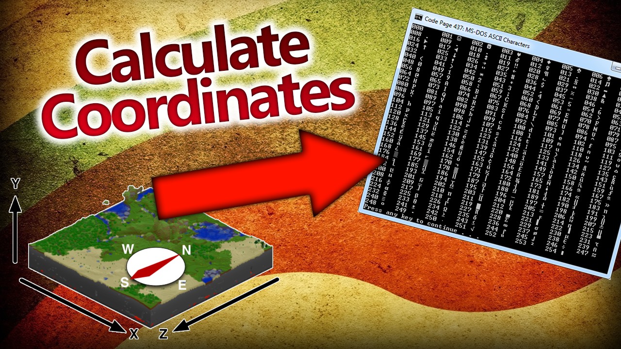 [Tutorial] Calculate Coordinates/ PointDistance in Minecraft