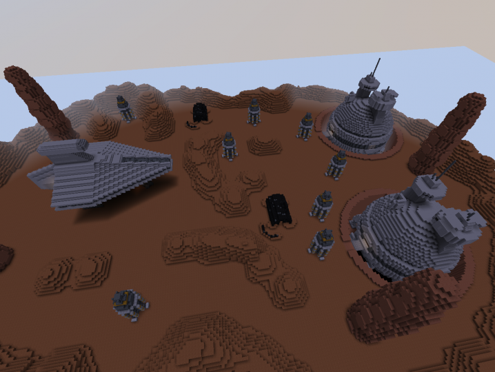 STAR WARS THE CLONE WARS Minecraft Project