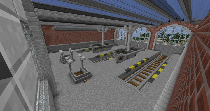 Train Station Minecraft Project