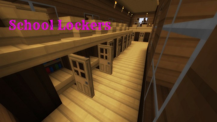 Minecraft School Locker Design Minecraft School Locker Design