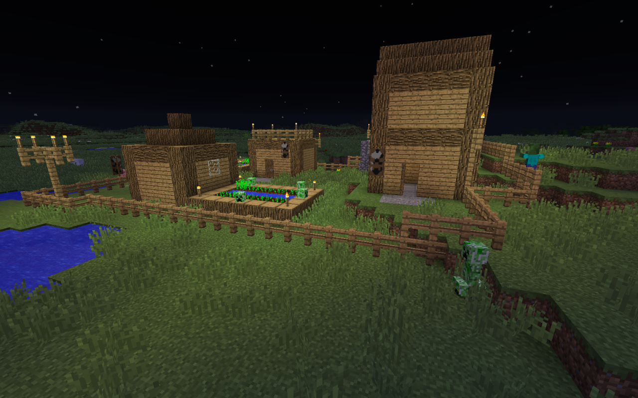 The Creeper's Towers BETA By BuilderX Save the village from