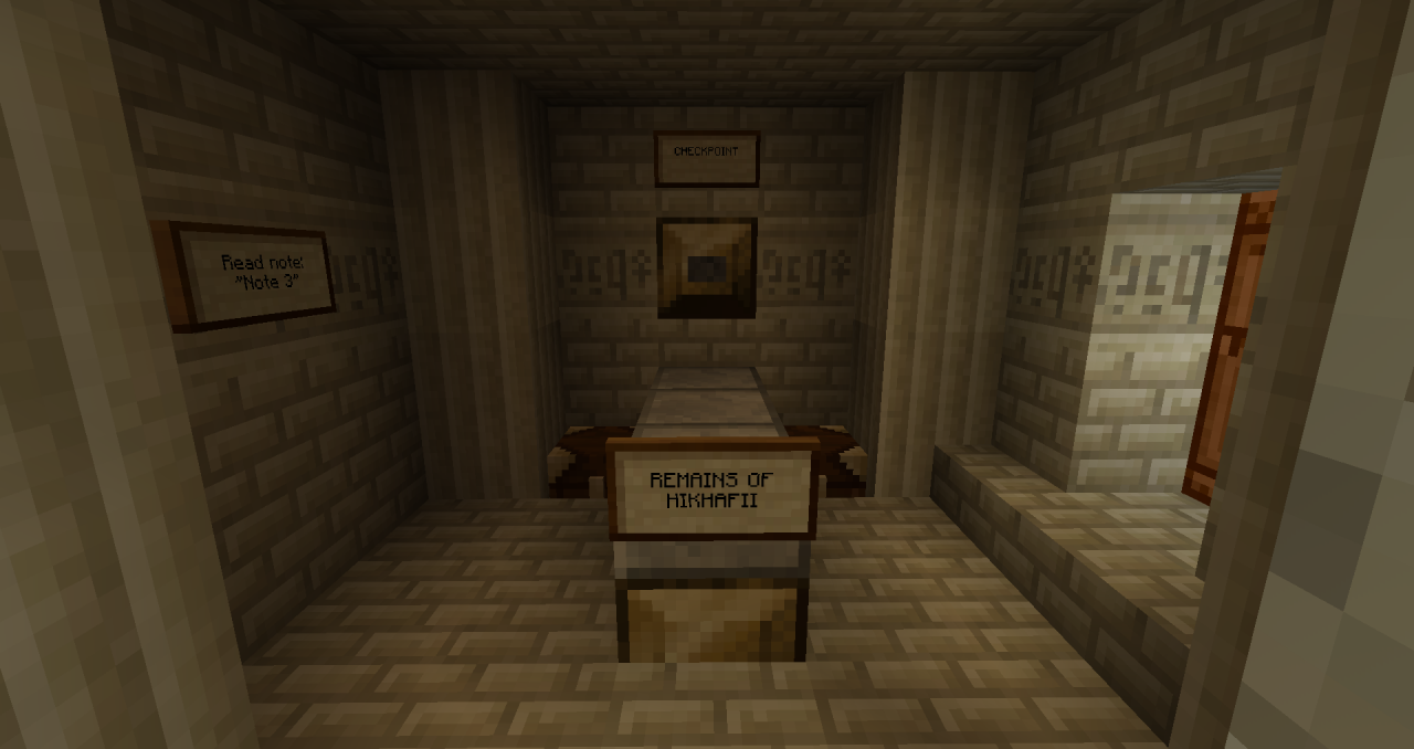 The Puzzle Pyramid Minecraft Project