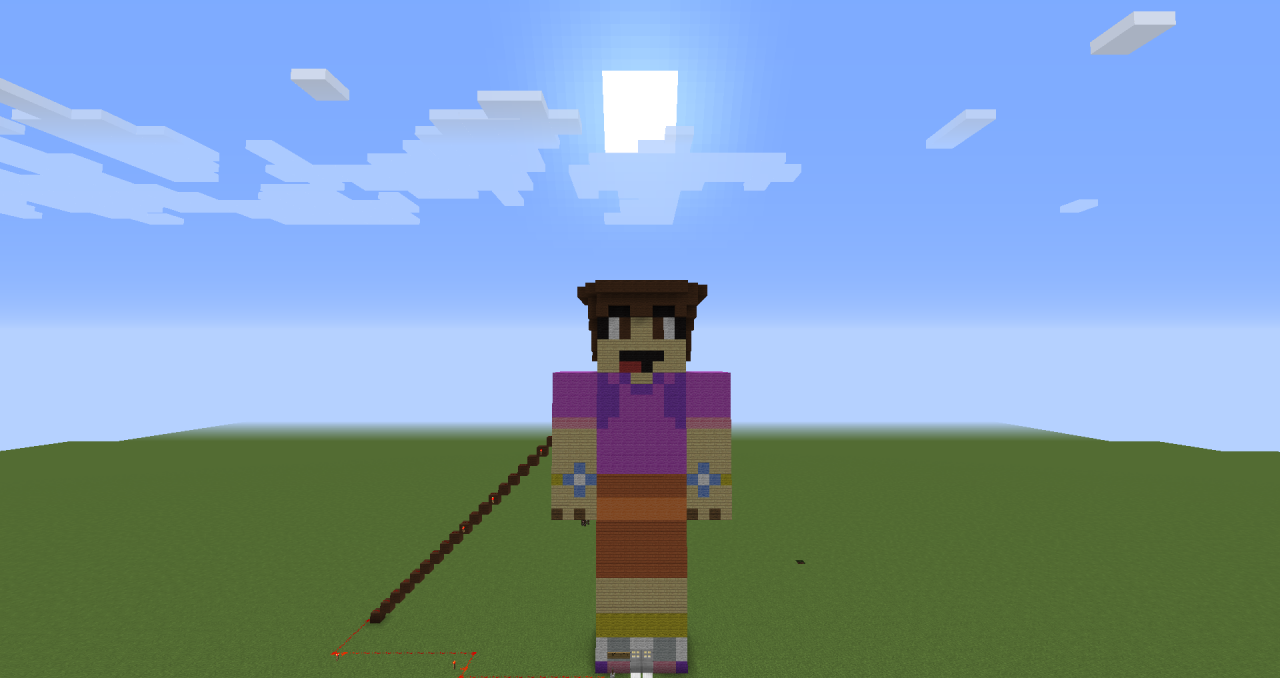 Dora The Explorer Burning Map Minecraft Project